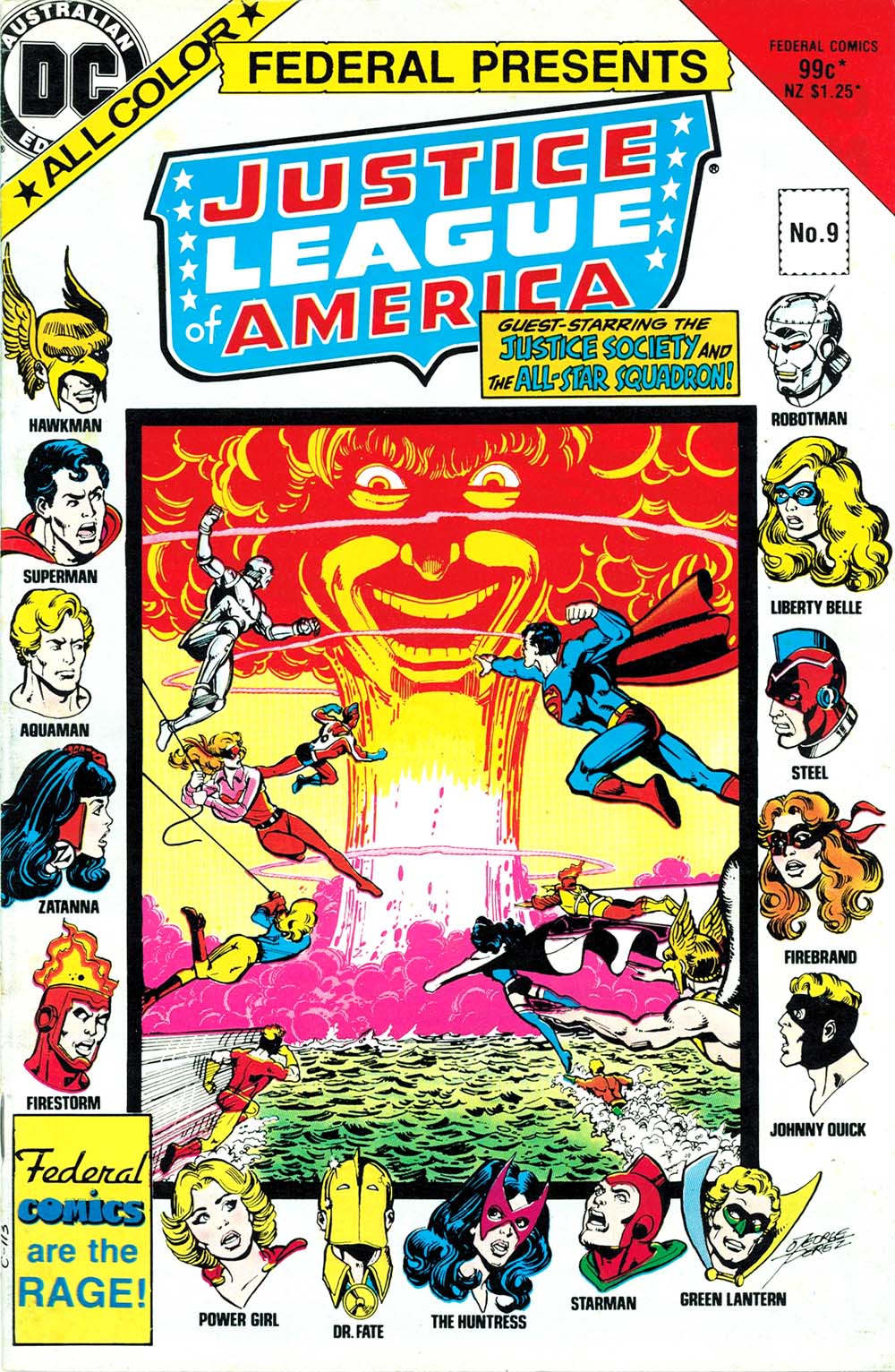 Justice League of America (Federal, 1983 series) #9 [8] (May 1985) ([May 1985?])