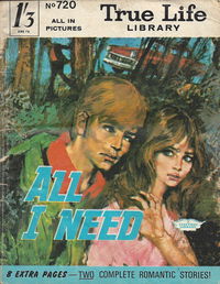 True Life Library (Fleetway, 1954 series) #720 ([6 April 1970])