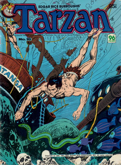Edgar Rice Burroughs' Tarzan  #16 (16 July 1982)