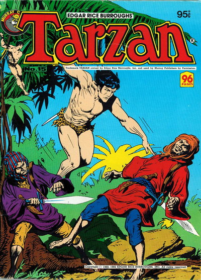 Edgar Rice Burroughs' Tarzan  #15 (11 June 1982)