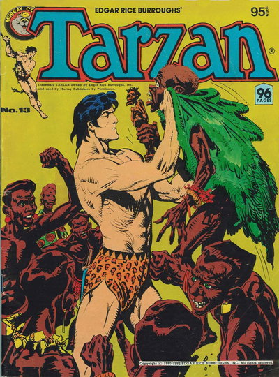Edgar Rice Burroughs' Tarzan  #13 (16 April 1982)