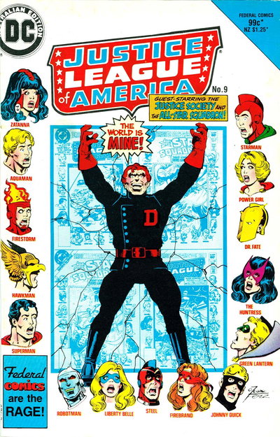 Justice League of America  #9 ([June 1985?])