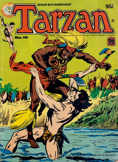 Edgar Rice Burroughs' Tarzan  #10 (24 December 1981)