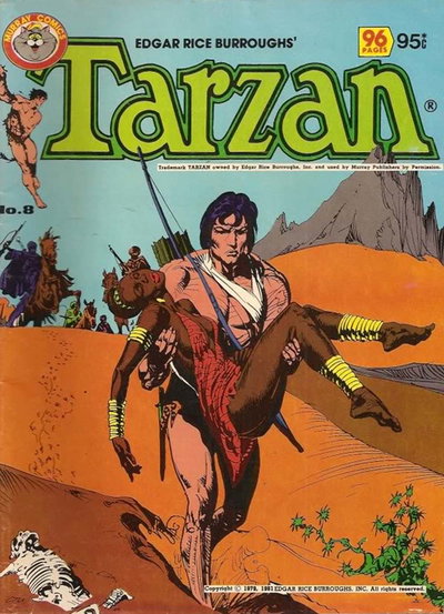 Edgar Rice Burroughs' Tarzan  #8 (22 October 1981)