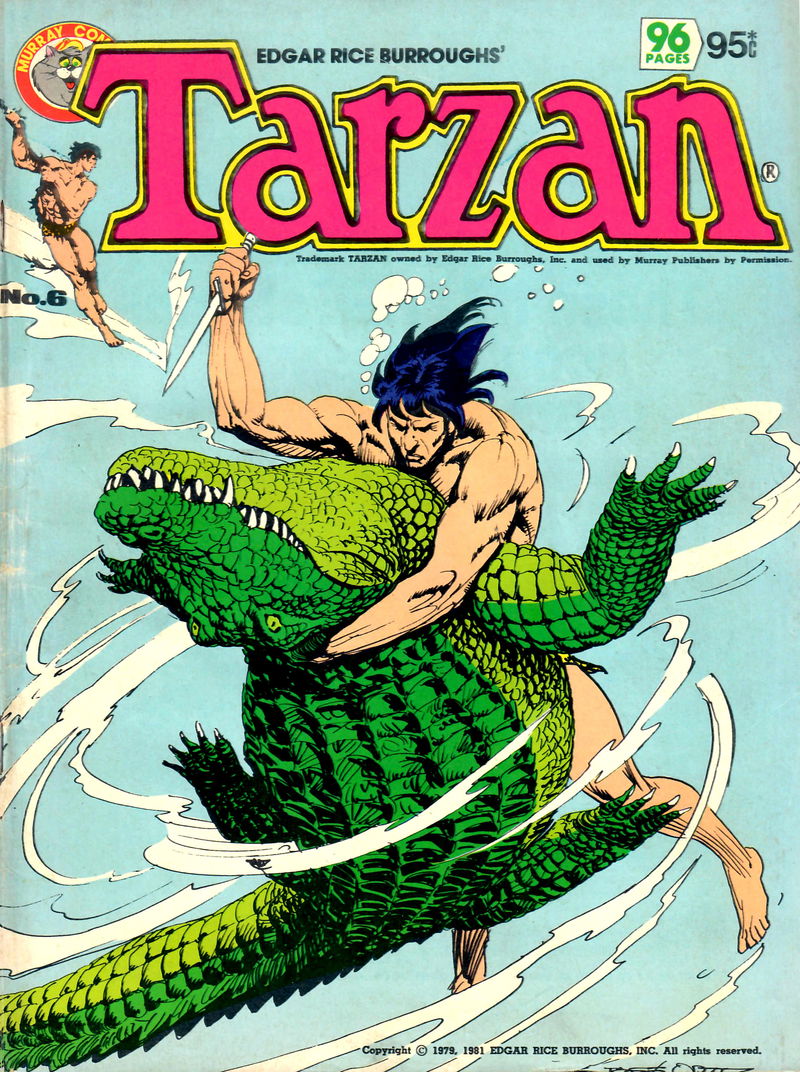 Edgar Rice Burroughs' Tarzan (Murray, 1980 series) #6 (27 August 1981)