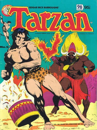 Edgar Rice Burroughs' Tarzan  #5 (8 May 1981)