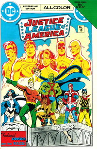 Justice League of America (Federal, 1983 series)  #10 ([August 1985?])
