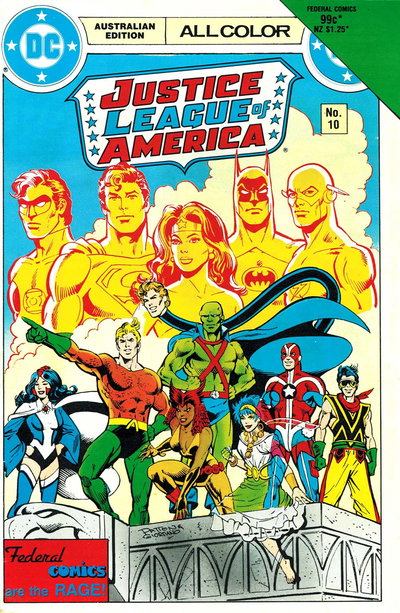 Justice League of America  #10 ([August 1985?])