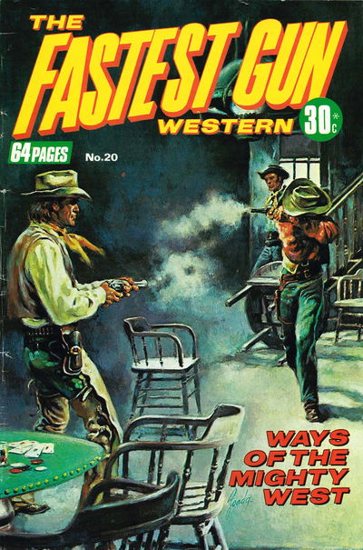 The Fastest Gun Western (KG Murray, 1974 series) #20 [November 1975?]