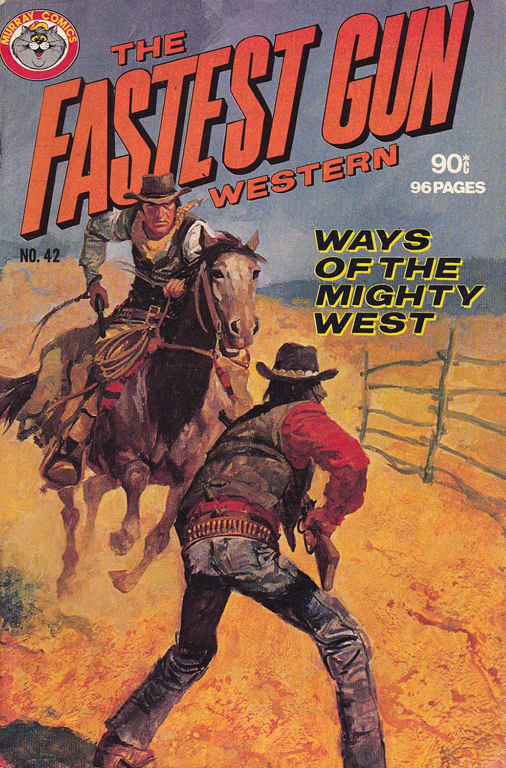 The Fastest Gun Western (Murray, 1977 series) #42 ([January 1981?])