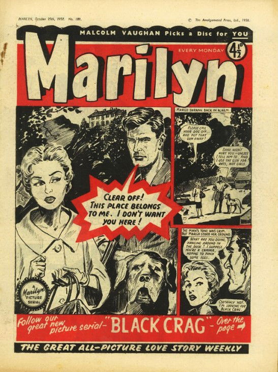 Marilyn (AP, 1955 series) #189 (25 October 1958)