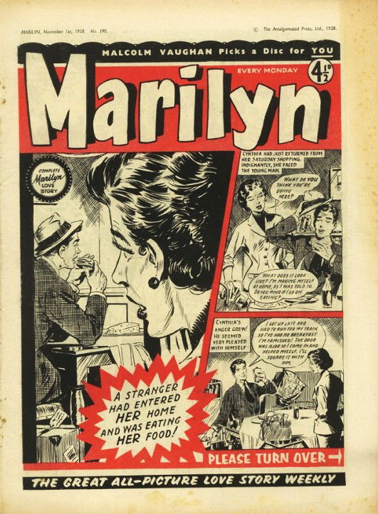 Marilyn (AP, 1955 series) #190 (1 November 1958)