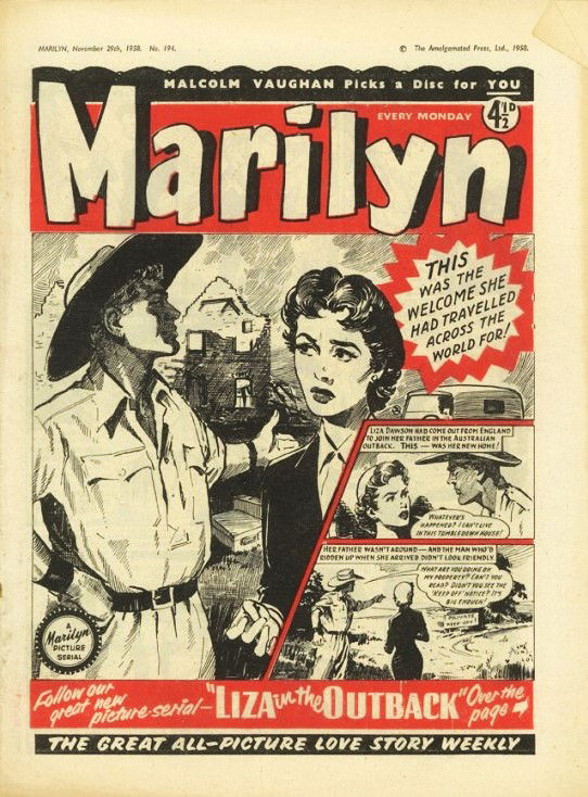 Marilyn (AP, 1955 series) #194 (29 November 1958)
