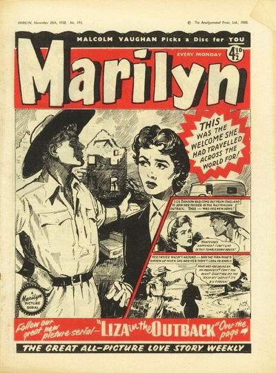 Marilyn (AP, 1955 series) #194 (29 November 1958)