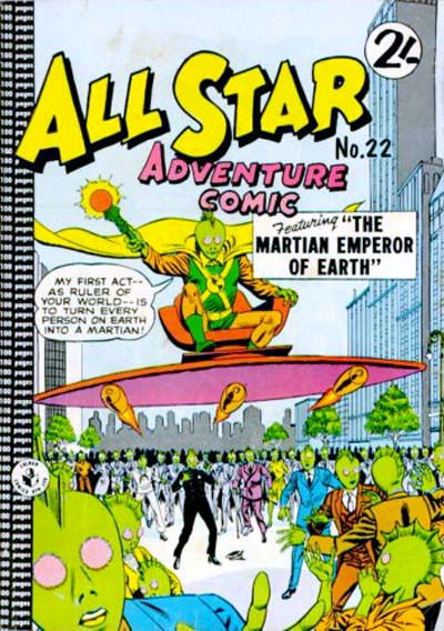 All Star Adventure Comic (Colour Comics, 1960 series) #22 [July 1963?]