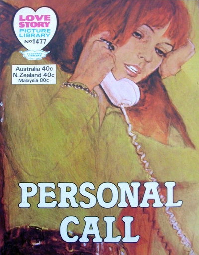 Love Story Picture Library  #1477 ([November] 1977)