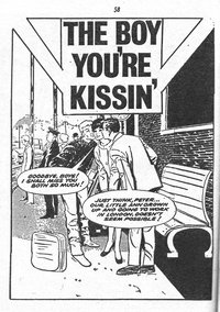 True Life Library (Fleetway, 1954 series)  #738 ([6 July 1970]) — The Boy You're Kissin'