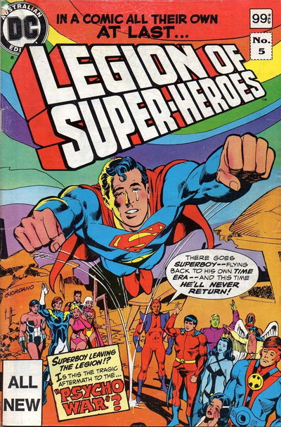 Legion of Super-Heroes  #5 ([April 1984])