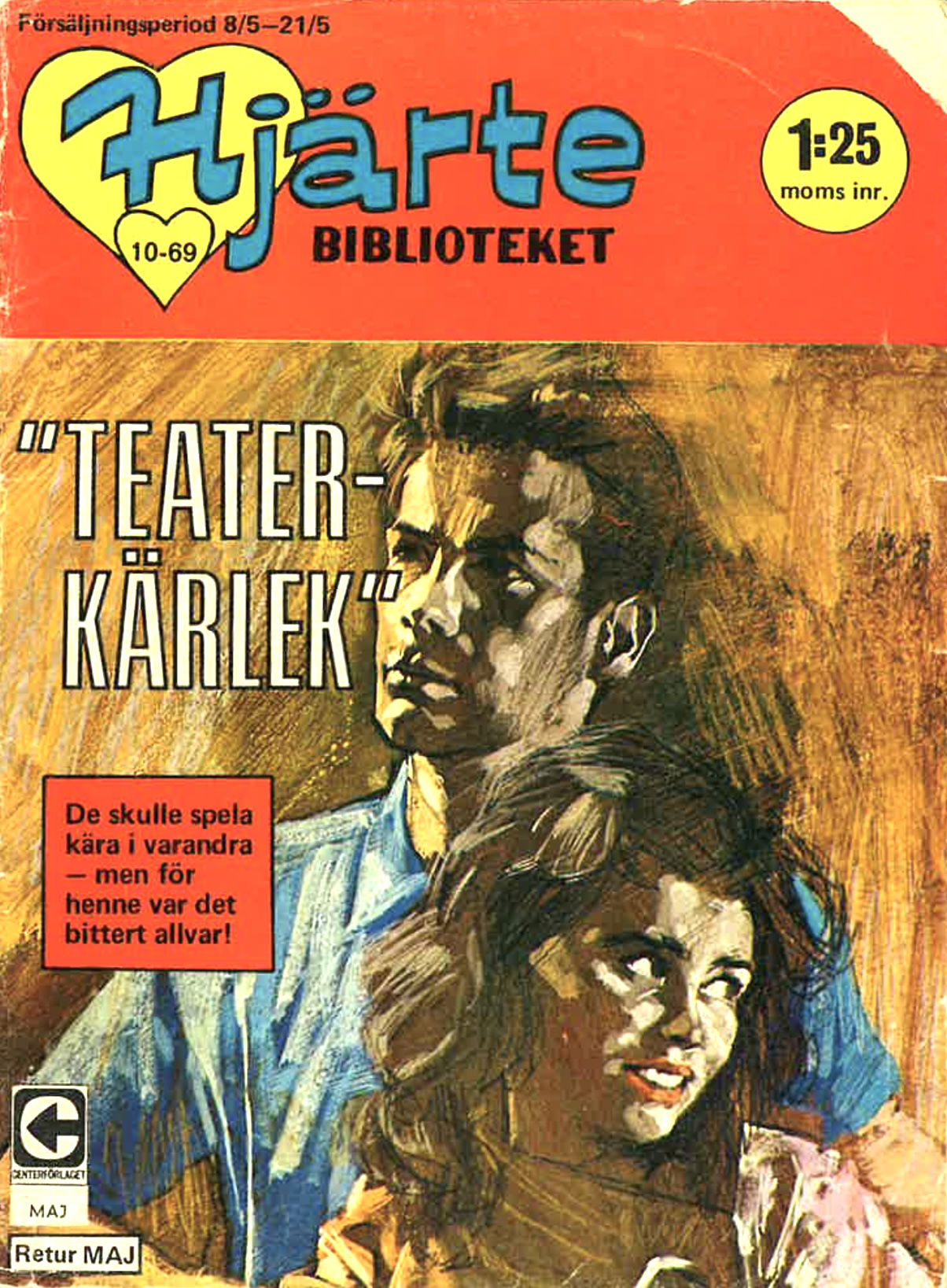 Hjärtebiblioteket (Centerförlaget, 1959 series) 8 maj 1969 (8 maj 1969)