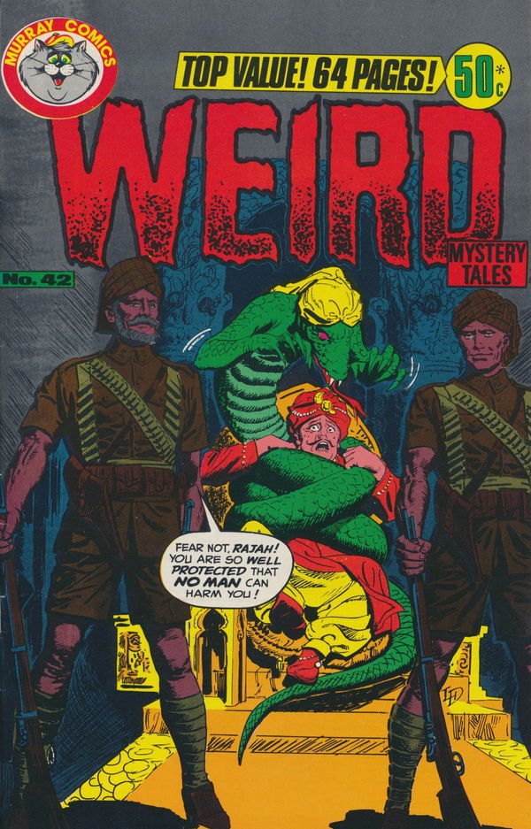 Weird Mystery Tales (Murray, 1977 series) #42 (February 1980)