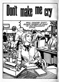 True Life Library (Fleetway, 1954 series)  #723 ([4 May 1970]) — Don't Make Me Cry