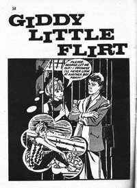 True Life Library (Fleetway, 1954 series)  #720 ([6 April 1970]) — Giddy Little Flirt
