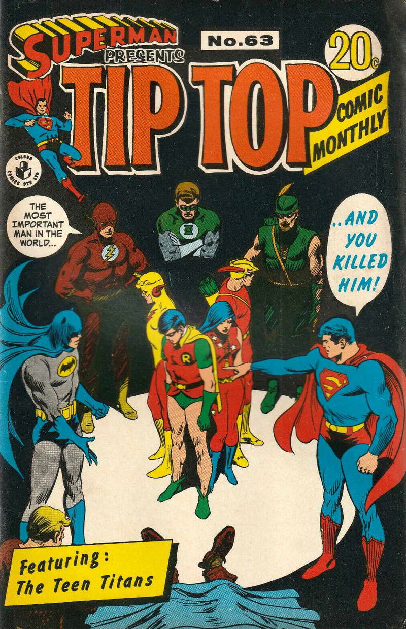 Superman Presents Tip Top Comic Monthly (Colour Comics, 1965 series) #63 ([July 1970])