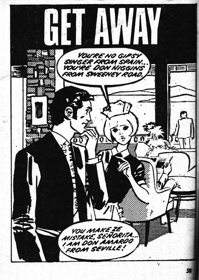 True Life Library (Fleetway, 1954 series)  #712 ([2 March 1970]) — Get Away