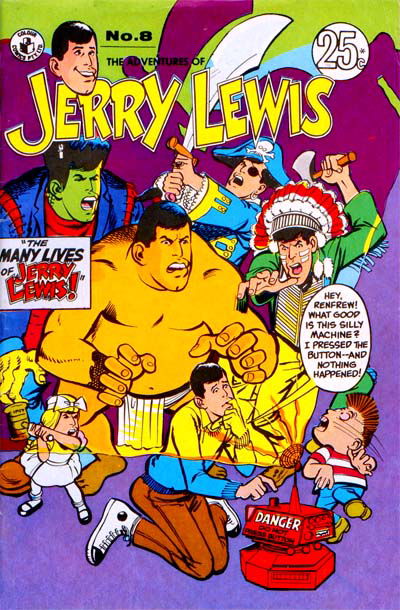 Jerry Lewis (Colour Comics, 1971 series) #8 — The Adventures of Jerry Lewis ([July 1973?])
