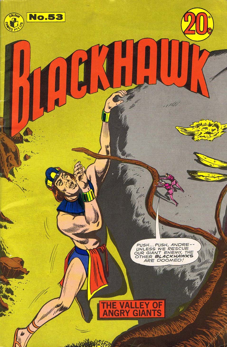 Blackhawk (Colour Comics, 1960 series) #53 ([January 1973?])