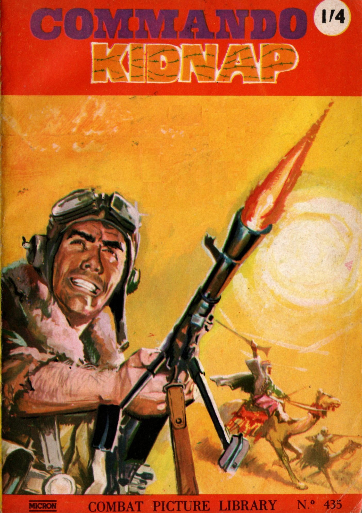 Combat Picture Library (Micron, 1960 series) #435 (June 1969)
