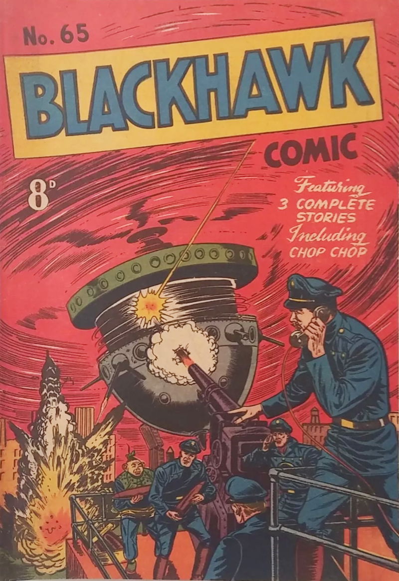 Blackhawk Comic (Youngs, 1949 series) #65 ([June 1954?])