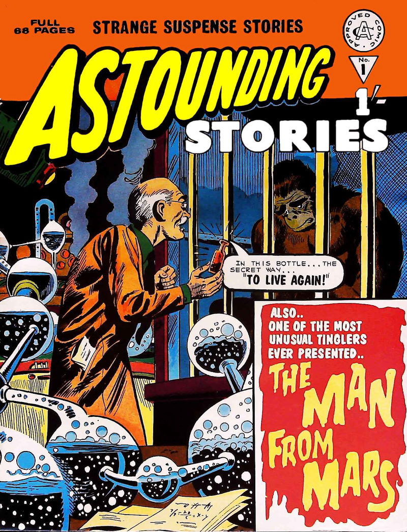 Astounding Stories (Alan Class, 1966 series) #1 (June 1966)