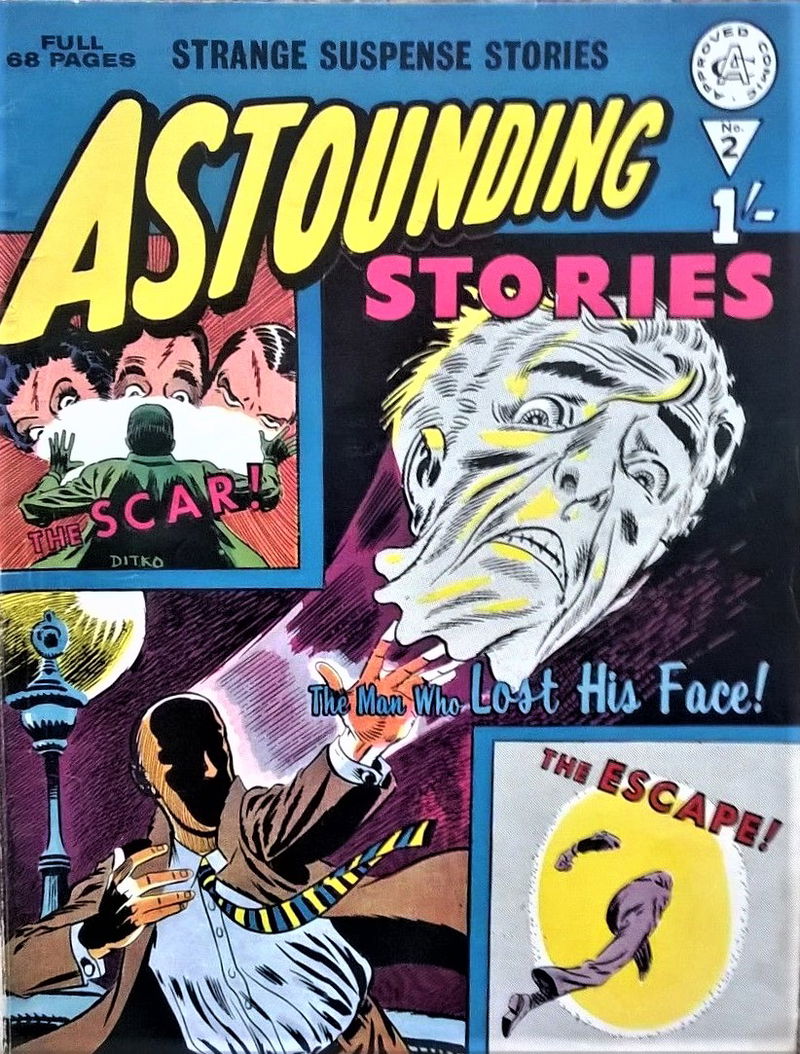 Astounding Stories (Alan Class, 1966 series) #2 (July 1966)