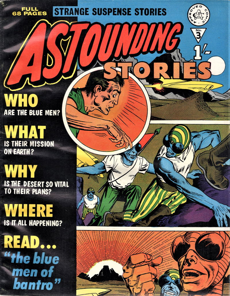 Astounding Stories (Alan Class, 1966 series) #3 (August 1966)