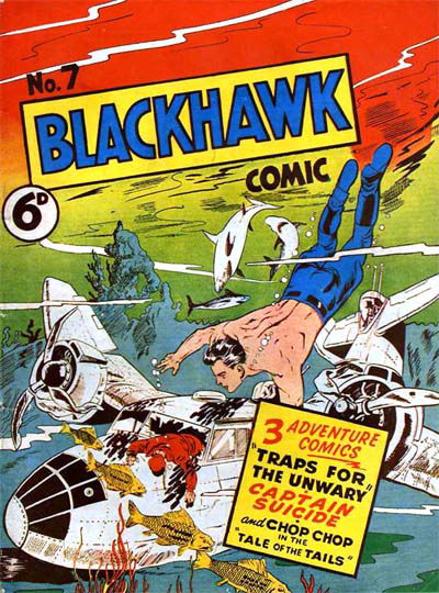 Blackhawk Comic (Youngs, 1949 series) #7 ([August 1949?])