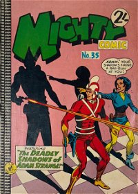Mighty Comic (Colour Comics, 1960 series) #35 — The Deadly Shadows of Adam Strange