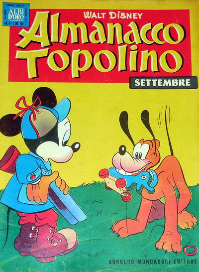 Almanacco Topolino  #21 (Settembre 1958)