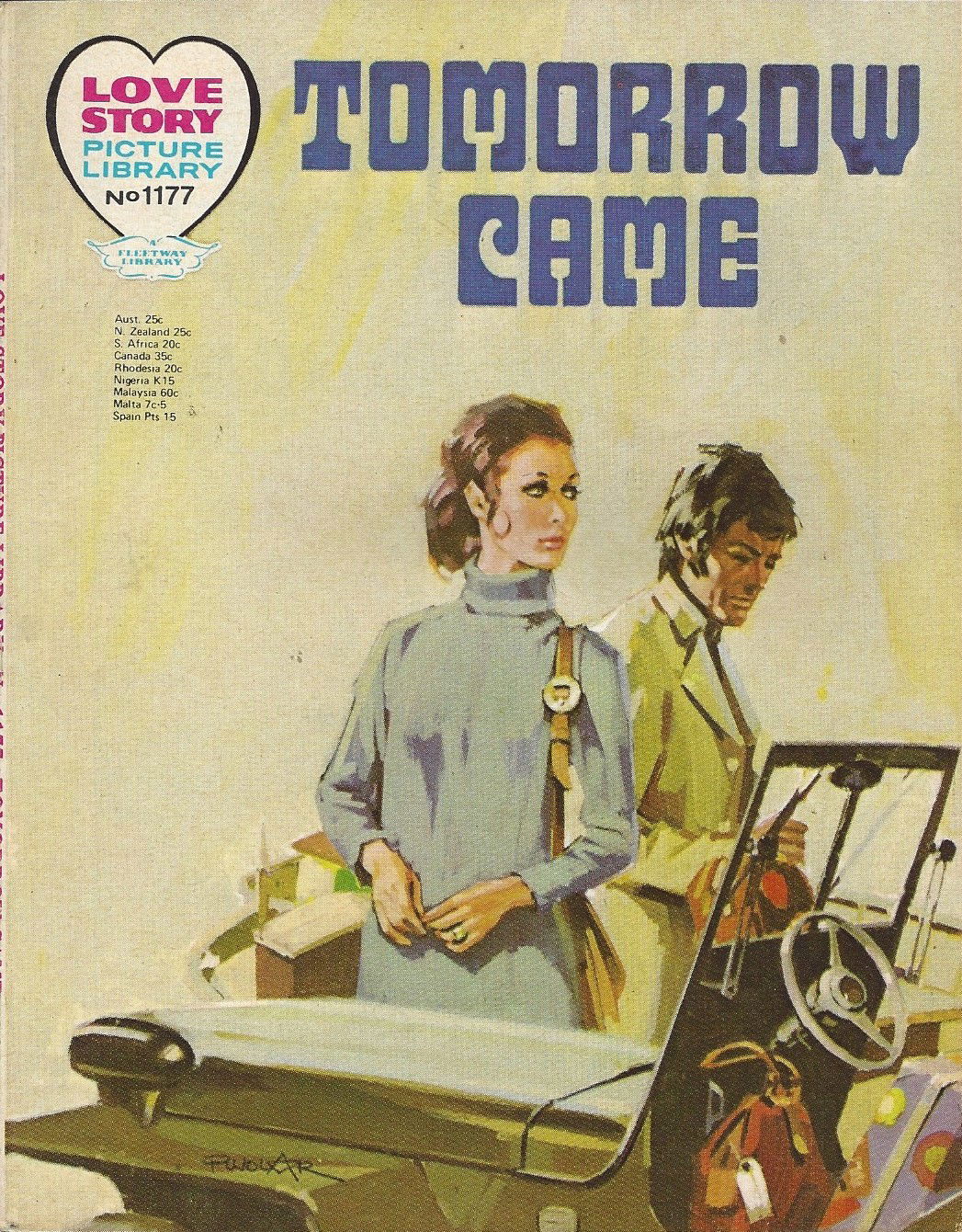 Love Story Picture Library (IPC, 1952 series) #1177 ([July] 1974)