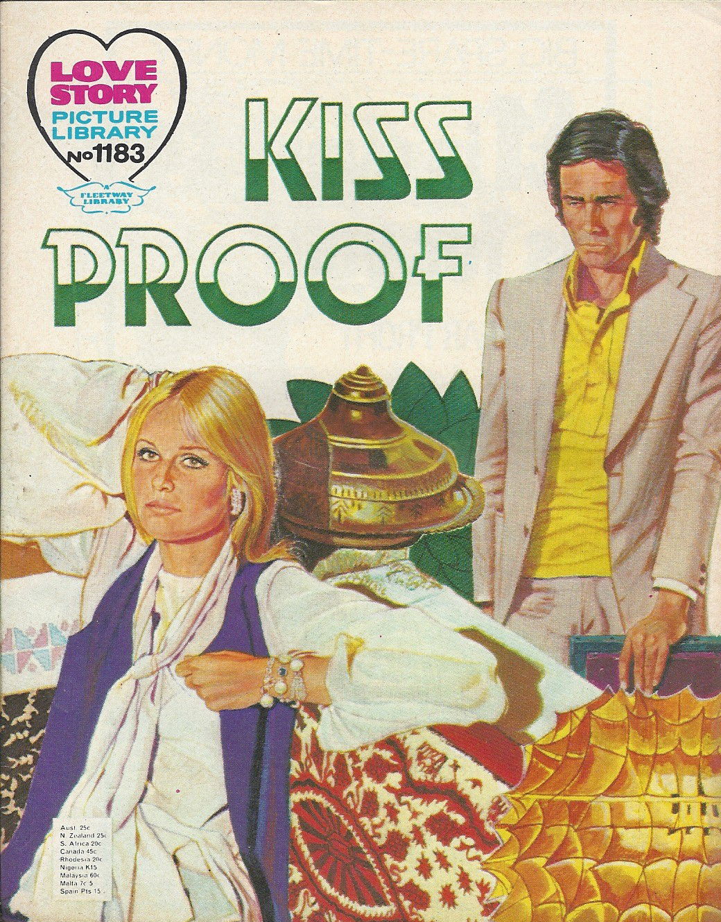 Love Story Picture Library (IPC, 1952 series) #1183 ([August] 1974)