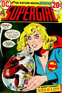 Supergirl (DC, 1972 series)  #2 (January 1973) — Death of a City!
