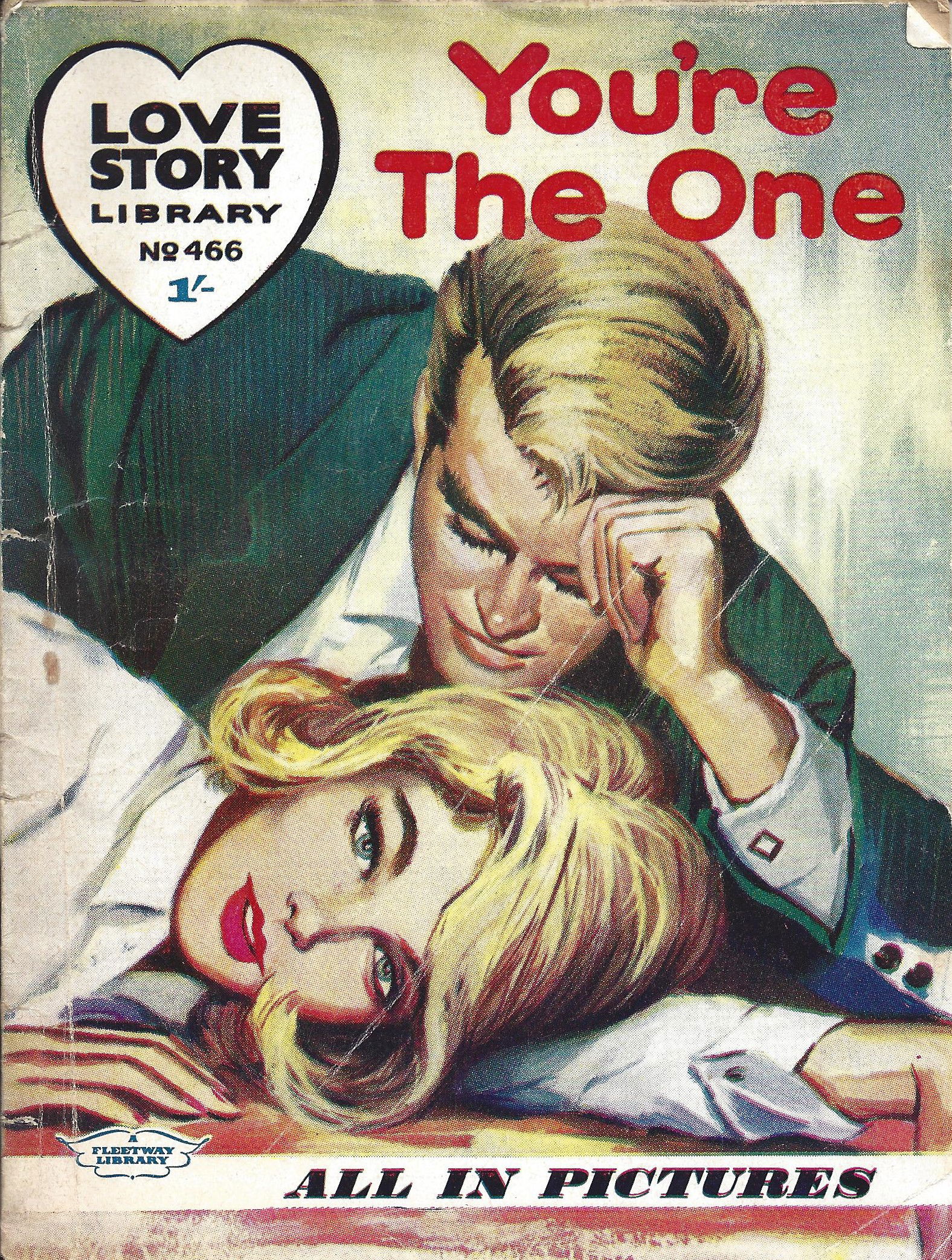Love Story Picture Library (IPC, 1952 series) #466 ([February] 1964)