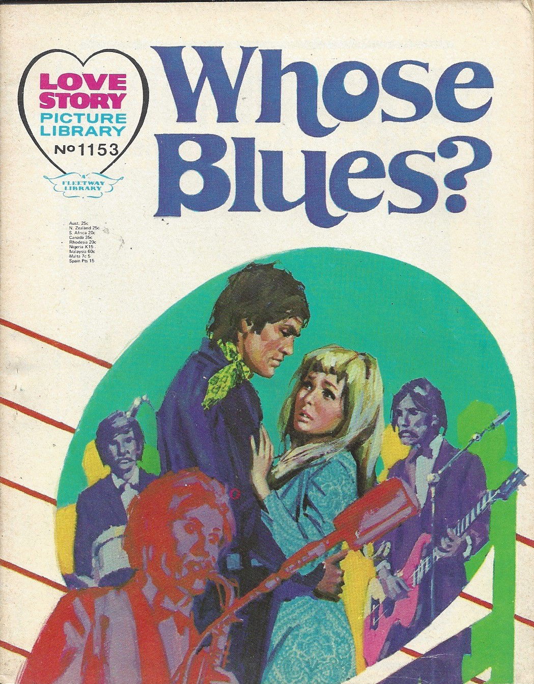 Love Story Picture Library (IPC, 1952 series) #1153 ([April] 1974)