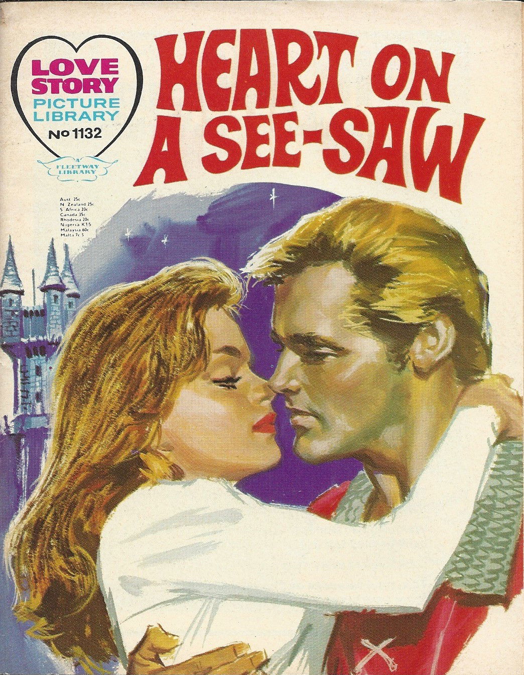 Love Story Picture Library (IPC, 1952 series) #1132 ([January] 1974)