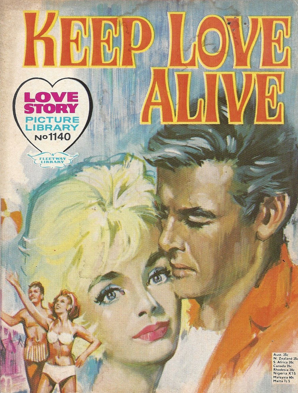 Love Story Picture Library (IPC, 1952 series) #1140 ([February] 1974)