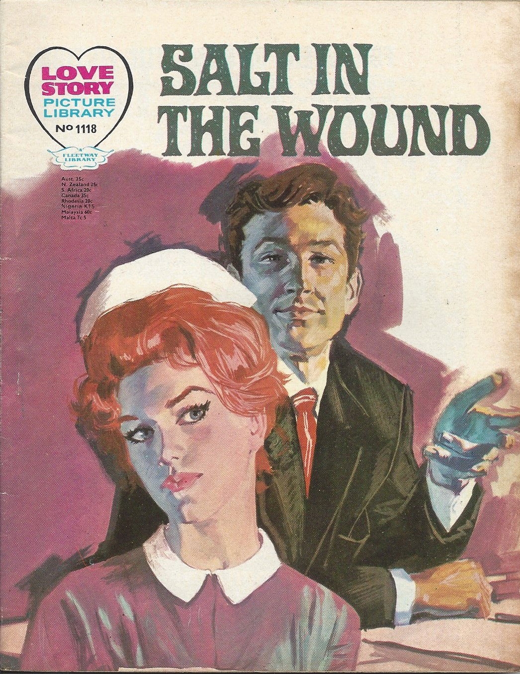 Love Story Picture Library (IPC, 1952 series) #1118 ([December] 1973)