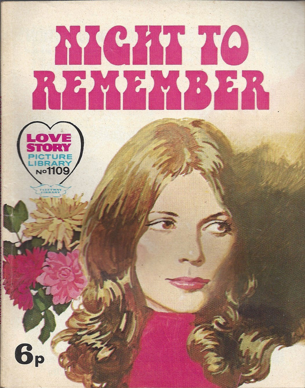 Love Story Picture Library (IPC, 1952 series) #1109 — Night to Remember ([November] 1973)