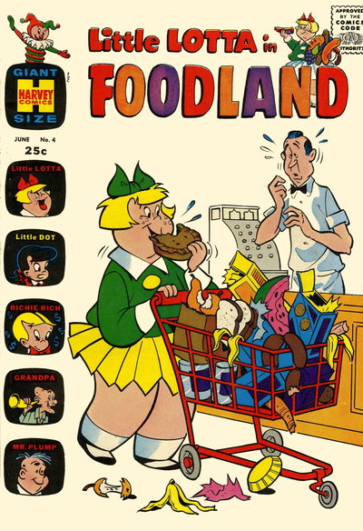 Little Lotta Foodland  #4 (June 1964)