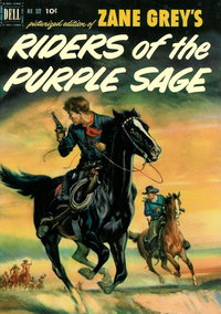 Four Color (Dell, 1942 series)  #372 (February-April 1952) — Zane Grey's Riders of the Purple Sage
