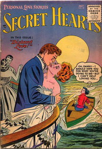Secret Hearts (DC, 1949 series)  #28 (June-July 1955)